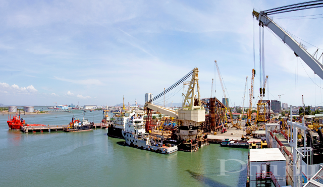 1 góc Cảng Vietsovpetro ngày nay                                                     Ảnh: Đức Hậu