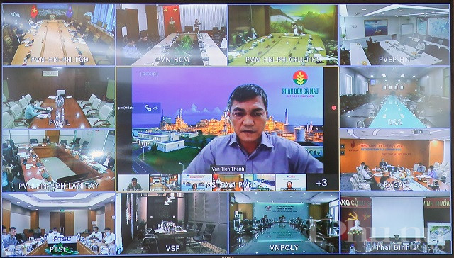 Toàn cảnh cuộc họp tại các điểm cầu.