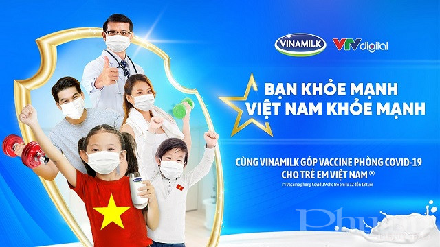 Với hoạt động đầu tiên của chiến dịch, Vinamilk sẽ góp 10 tỷ đồng để mua Vaccine phòng Covid-19 cho trẻ em Việt Nam. Với hoạt động đầu tiên của chiến dịch, Vinamilk sẽ góp 10 tỷ đồng để mua Vaccine phòng Covid-19 cho trẻ em Việt Nam.