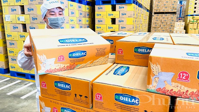 Sản phẩm Bột dinh dưỡng cho trẻ em hương vị chà là được phát triển cho các nước khu vực Châu Phi, Trung Đông.