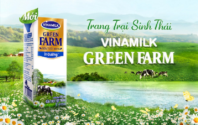 Mô hình trang trại sinh thái Green Farm là bước tiến của Vinamilk trong quá trình phát triển chăn nuôi bò sữa theo hướng bền vững.