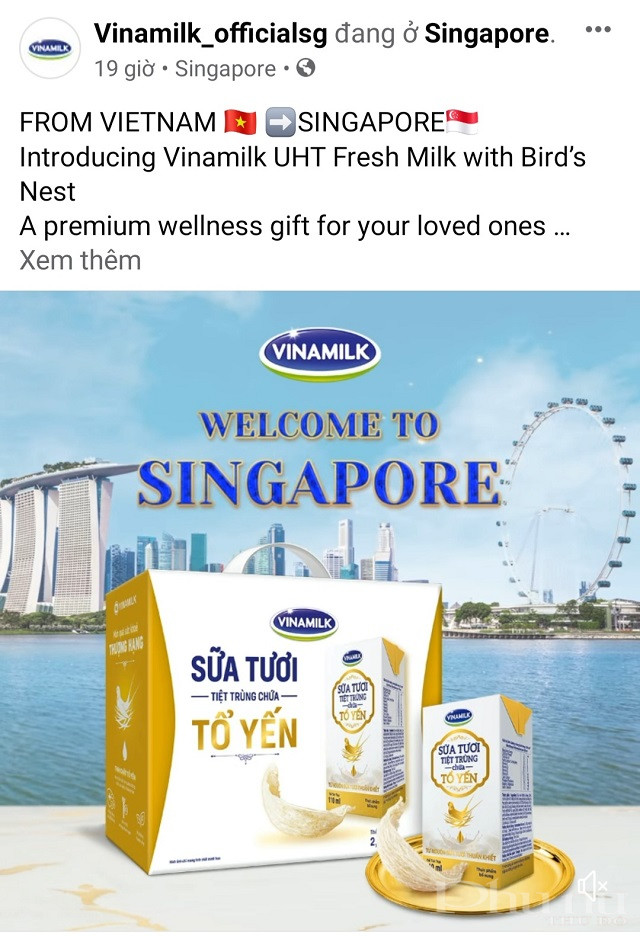 Sản phẩm được chính thức ra mắt tại trang Vinamilk_officialsg và thương mại điện tử sẽ là kênh bán hàng chủ yếu trong giai đoạn này.