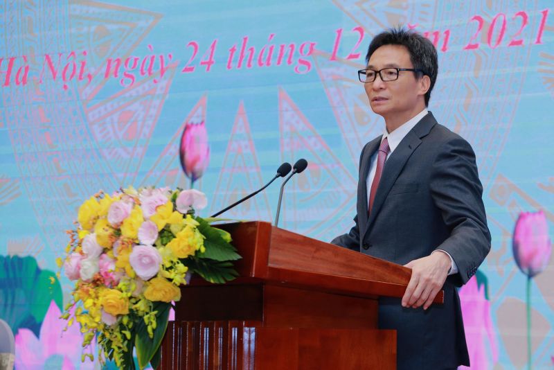 Phó Thủ tướng Vũ Đức Đam phát biểu