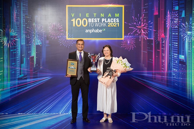 Ông Benu Jacob và bà Trương Bích Đào, Giám đốc nhân sự Ông Benu Jacob và bà Trương Bích Đào, Giám đốc nhân sự