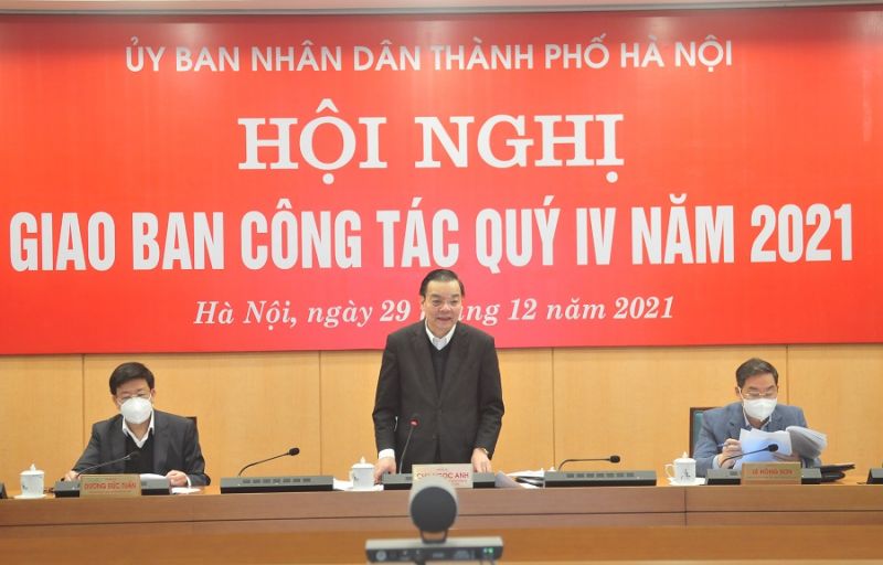 Chủ tịch UBND TP chủ trì hội nghị