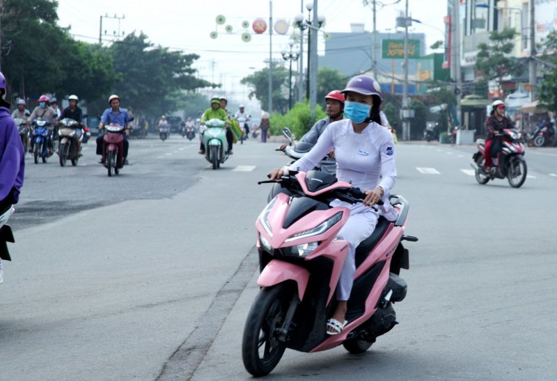 Học sinh không đua xe trái phép trong dịp nghỉ lễ Tết Nguyên đán - ảnh 1
