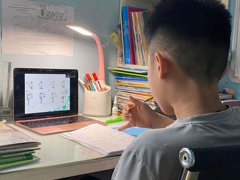 Nhiều trường đang tìm giải pháp để đánh giá học sinh tiểu học theo hình thức trực tuyến chính xác  nhất