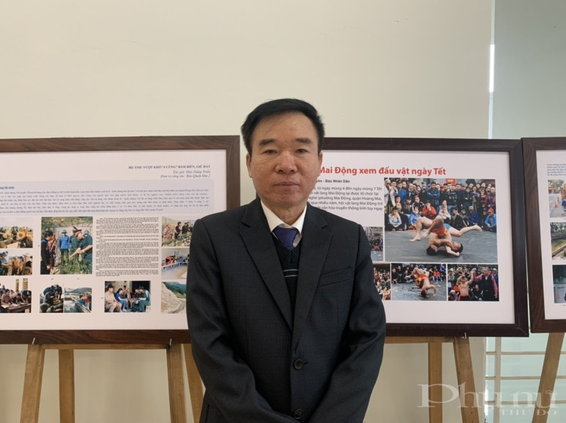 Chủ tịch Hội Nhà báo tỉnh Hưng Yên Nguyễn Công Đán.