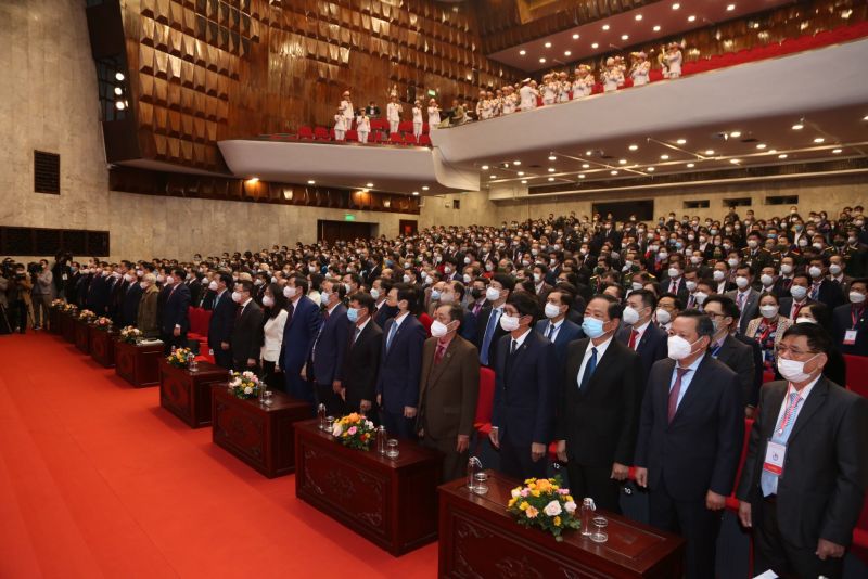 Phiên chính thức Đại hội đại biểu lần thứ XI đang được truyền hình trực tiếp trên VTV1