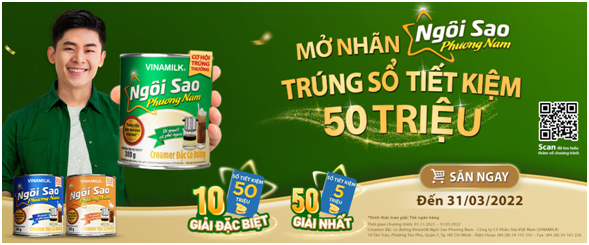 "Mở nhãn, trúng số tiết kiệm 50 triệu" cùng sữa Ngôi Sao Phương Nam trước thềm năm mới - ảnh 4