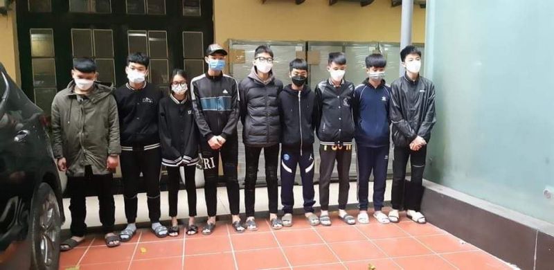 Các đối tượng tại cơ quan điều tra