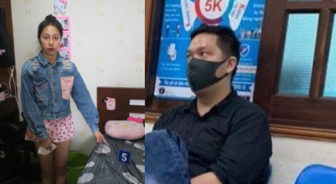 Hai bị can Trang và Thái (Ảnh: Thanh niên) Hai bị can Trang và Thái (Ảnh: Thanh niên)