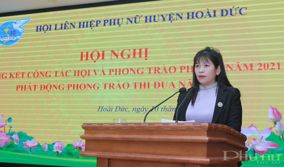 Đồng chí Lê Thị Điểm đã phát động phong trào thi đua năm 2022 với 3 nhiệm vụ trọng tâm.