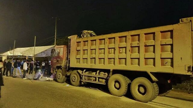 Chiếc xe ben "hung thần" cướp đi mạng sống của 4 người trong một gia đình.