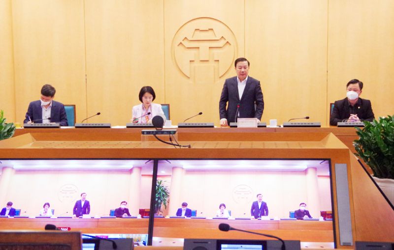 Đồng chí Chử Xuân Dũng -Phó Chủ tịch UBND thành phố phát biểu