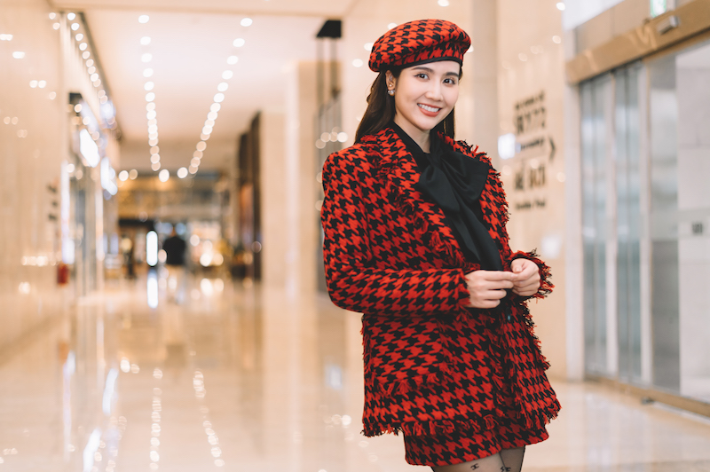 Phan Minh Huyền ngày càng xinh đẹp