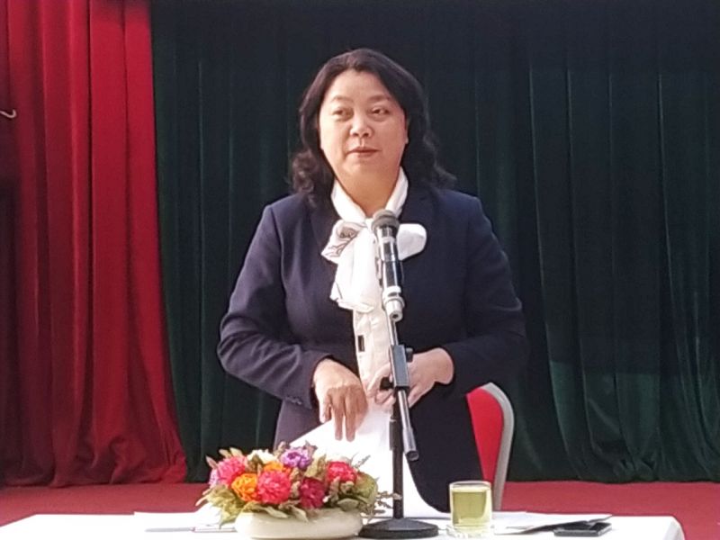 Đồng ch&iacute; Nguyễn Thị Thu Thủy, Ph&oacute; Chủ tịch Thường trực Hội LHPN H&agrave; Nội, Chủ tịch &ldquo;Hội đồng tư vấn tham gia giải quyết c&aacute;c vấn đề x&atilde; hội li&ecirc;n quan đến phụ nữ v&agrave; trẻ em&rdquo; chủ tr&igrave; hội  nghị