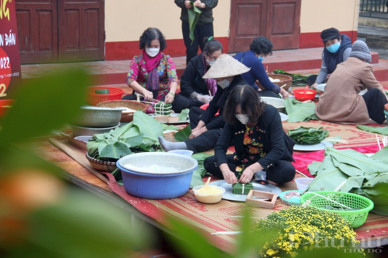 Những “gánh Xuân yêu thương” của phụ nữ phường Tứ Liên, Tây Hồ, Hà Nội - ảnh 12