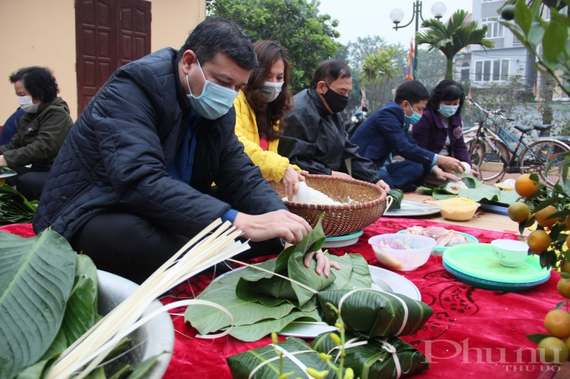 Những “gánh Xuân yêu thương” của phụ nữ phường Tứ Liên, Tây Hồ, Hà Nội - ảnh 7