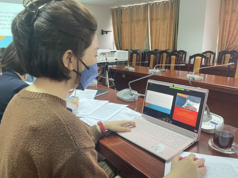 Các cấp Hội LHPN Hà Nội tham gia quán triệt triển khai thực hiện Kết luận số 21-KL/TW - ảnh 2