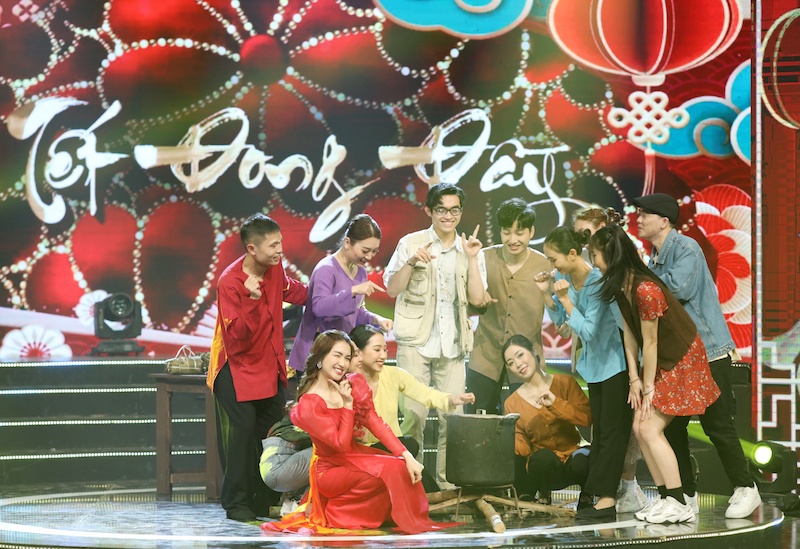 Một chương trình nghệ thuật đậm đà hương vị Tết