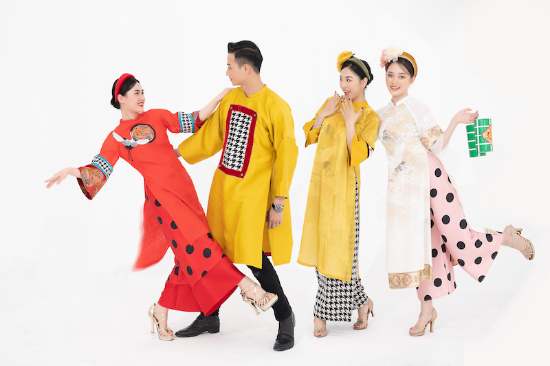 Màu sắc vui mắt, đầy yêu đời của bộ sưu tập