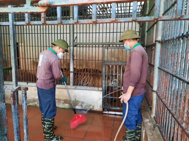 Để có thể hoàn thành tốt nhiệm vụ, các cán bộ, nhân viên phải có năng lực, chuyên môn tốt, có tình yêu thương động vật