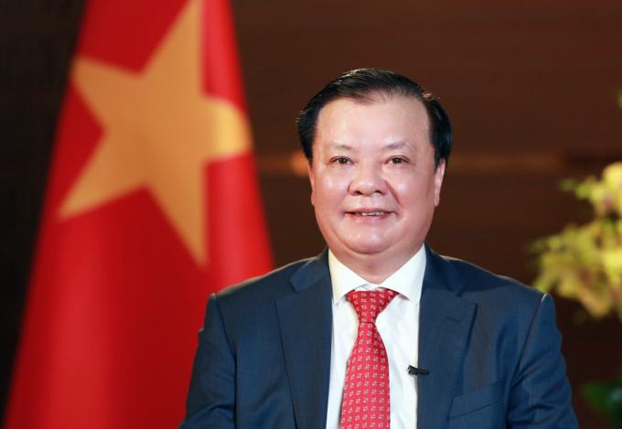 Bí thư Thành uỷ Hà Nội Đinh Tiến Dũng