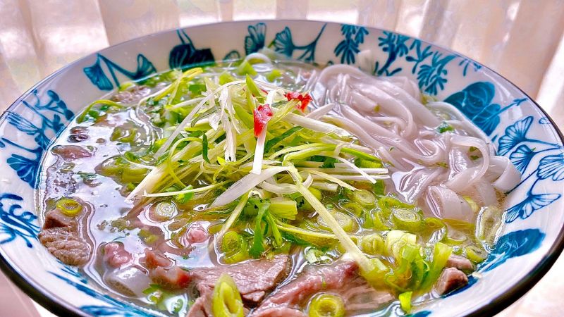 Những món ăn Việt do anh Jens nấu không chỉ ngon mà còn được trình bày rất đẹp mắt