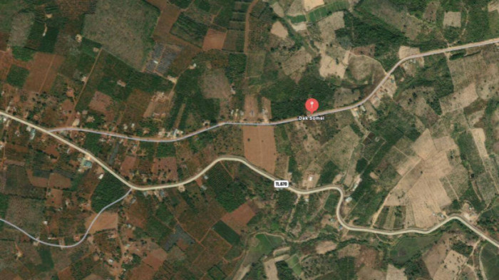 Hiện trường vụ tai nạn là vùng rừng núi, cách trung tâm TP Pleiku (Gia Lai) chừng 50km. Đây là khu vực có độ dốc cao, đường hẹp. Hiện trường vụ tai nạn là vùng rừng núi, cách trung tâm TP Pleiku (Gia Lai) chừng 50km. Đây là khu vực có độ dốc cao, đường hẹp.