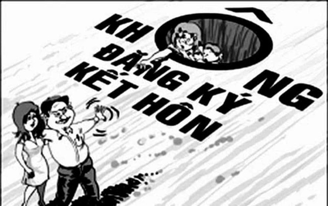 Sống chung kh&ocirc;ng đăng k&yacute; kết h&ocirc;n, để lại những hậu quả khi chia tay (Ảnh minh họa)