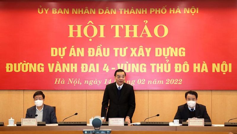 Chủ tịch UBND TP Hà Nội Chu Ngọc Anh chủ trì hội thảo Chủ tịch UBND TP Hà Nội Chu Ngọc Anh chủ trì hội thảo