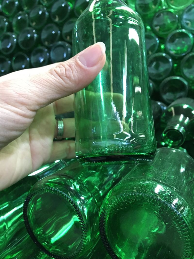 Chai rượu đã được loại bỏ