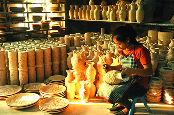 Hà Nội sở hữu nhiều làng nghề truyền thống nổi tiếng- ảnh Tuyết Minh