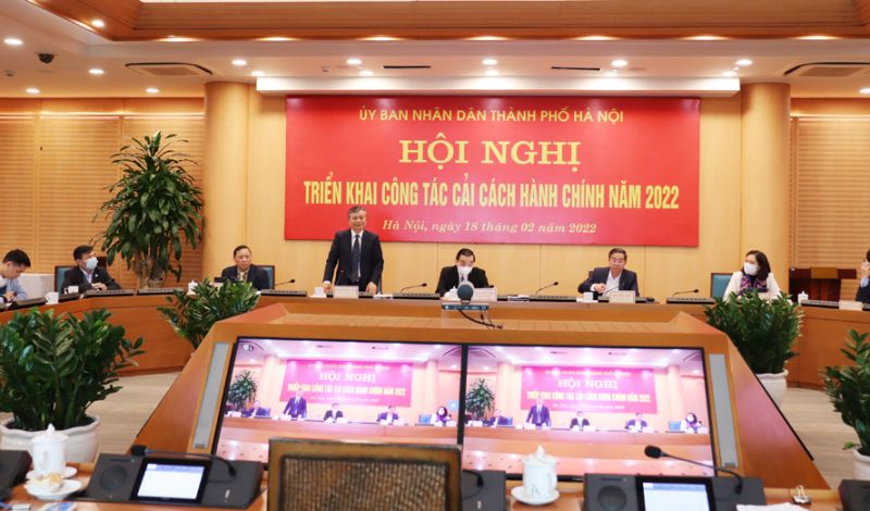 Thứ trưởng Bộ Nội vụ Nguyễn Trọng Thừa phát biểu tại hội nghị	Ảnh: PV