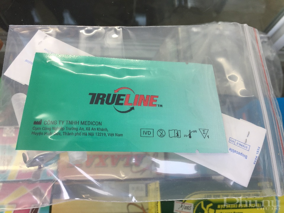 Sản phẩm kit xét nghiệm Covid-19 xuất xứ từ Việt Nam có giá 85.000 đồng / bộ