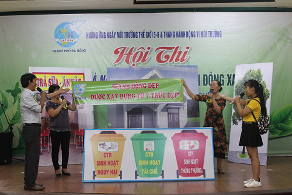 Hội thi “Phụ nữ Đà Nẵng - Sống xanh, hành động xanh”	Ảnh: HPN