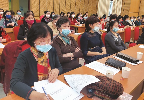 Cuộc vận động “Xây dựng gia đình 5 không, 3 sạch” nhiệm kỳ mới được cán bộ hội viên phụ nữ đồng tình hưởng ứng