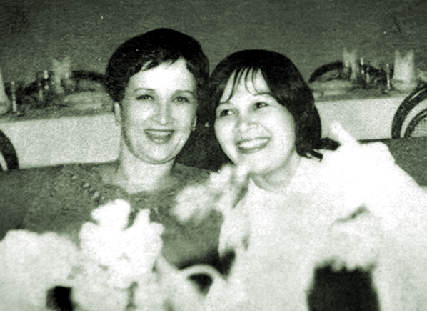 Nghệ sĩ Ngọc Lan và nghệ sĩ Zinaida Kirienko năm 1983