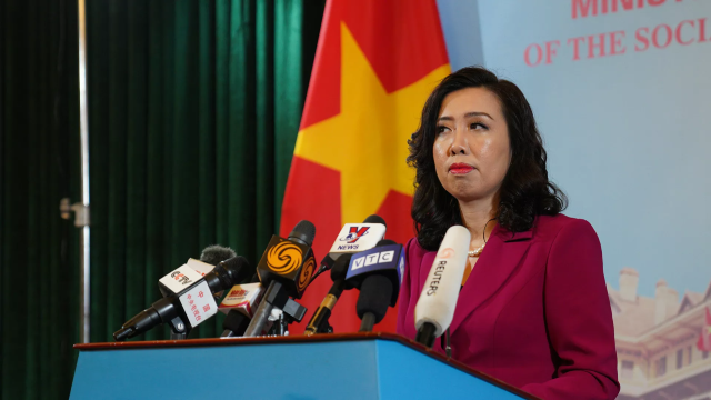 Người phát ngôn Bộ Ngoại giao Lê Thị Thu Hằng nhấn mạnh: 