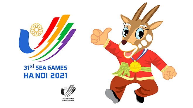 Bộ nhận diện của SEA Games 31. Ảnh: Tổng cục Thể dục thể thao Bộ nhận diện của SEA Games 31. Ảnh: Tổng cục Thể dục thể thao