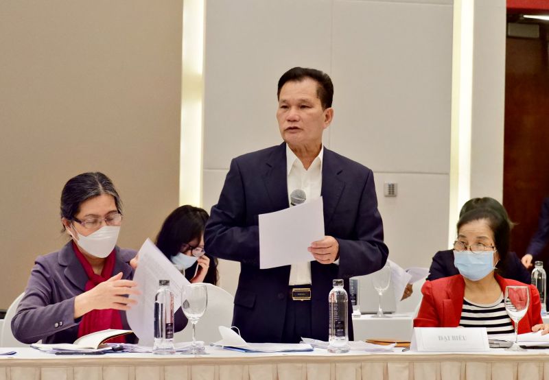 Ông Bùi Sỹ Lợi, nguyên Phó Chủ nhiệm Ủy ban Các vấn đề xã hội của Quốc hội phát biểu tại hội thảo Ông Bùi Sỹ Lợi, nguyên Phó Chủ nhiệm Ủy ban Các vấn đề xã hội của Quốc hội phát biểu tại hội thảo