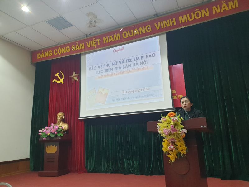 Theo Tiến sĩ Lương Ngọc Trâm, vai trò của các cơ quan bảo vệ phụ nữ và trẻ em trong việc tuyên truyền pháp luật, giáo dục ý thức bảo vệ pháp luật rất quan trọng, phần nào giúp cho các cơ quan tố tụng giải quyết vụ án rất tốt.