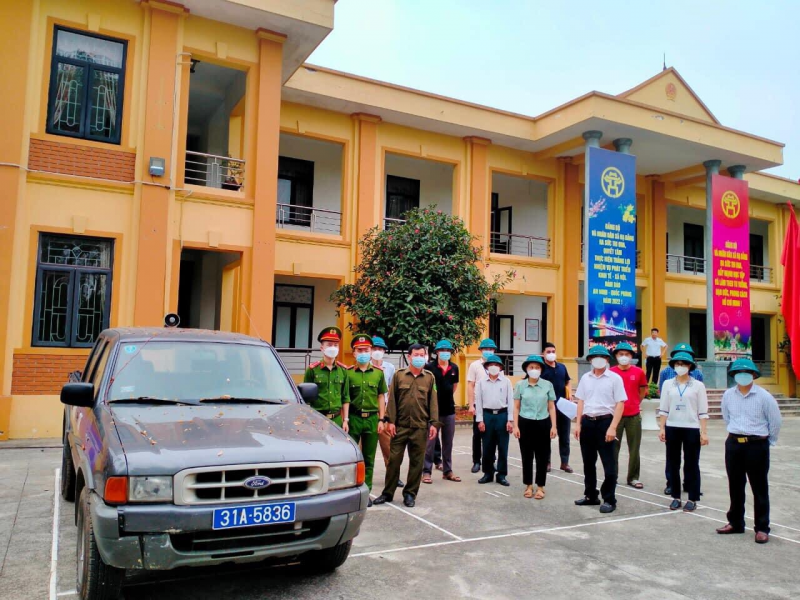 Các lực lượng phối hợp tham gia xử lý vi phạm