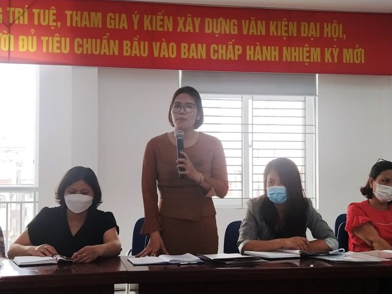 C&aacute;c đại biểu ph&aacute;t biểu tại Hội nghị b&agrave;y tỏ quyết t&acirc;m thực hiện thắng lợi c&aacute;c nhiệm vụ trọng t&acirc;m đặt ra trong qu&yacute; II