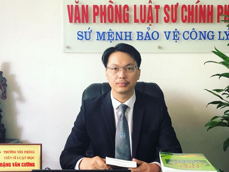 TS.LS Đặng Văn Cường, Trưởng Văn phòng luật sư Chính pháp, Đoàn Luật sư thành phố Hà Nội TS.LS Đặng Văn Cường, Trưởng Văn phòng luật sư Chính pháp, Đoàn Luật sư thành phố Hà Nội