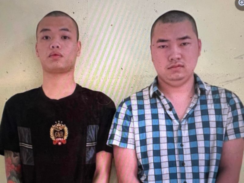 Đối tượng Ho&agrave;ng Anh c&ugrave;ng đồng phạm tại cơ quan điều tra