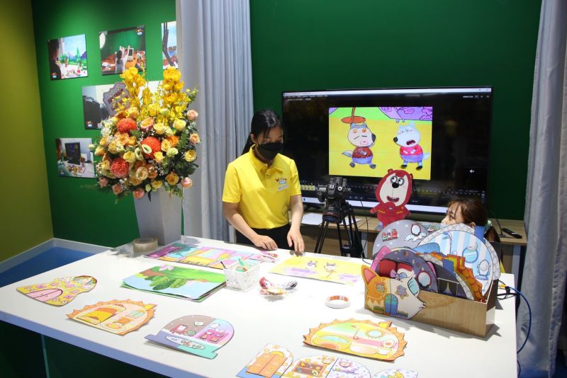 Khu vui chơi kết hợp mật thiết giữa giải trí và giáo dục đúng tinh thần của series phim