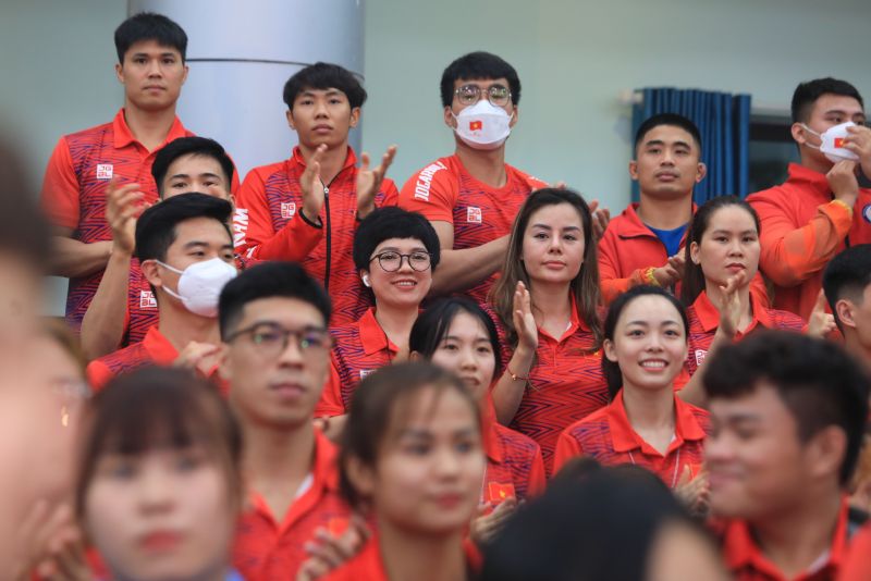 Các vận động viên đều rất hứng khởi trước kỳ SEA Games sắp tới