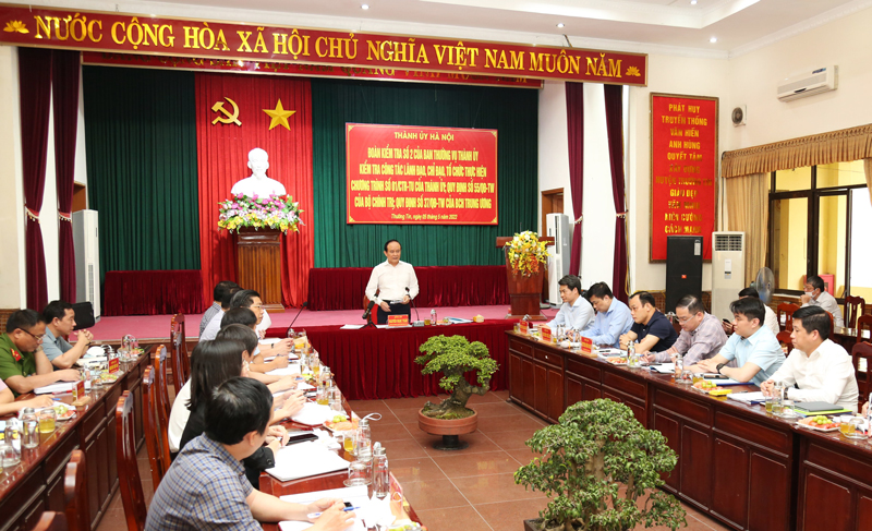 Quang cảnh buổi kiểm tra